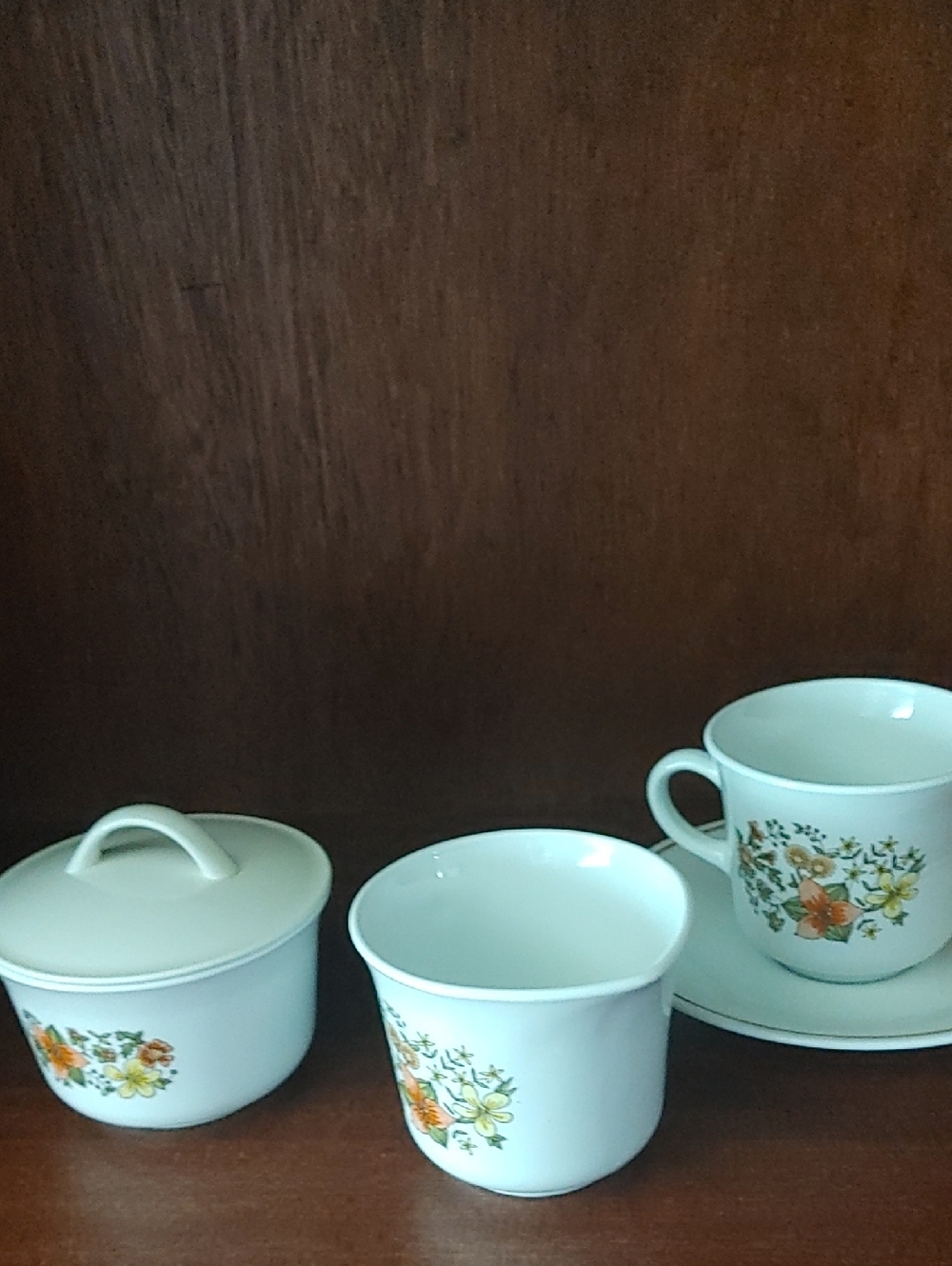 Corelle Floral Tea Set